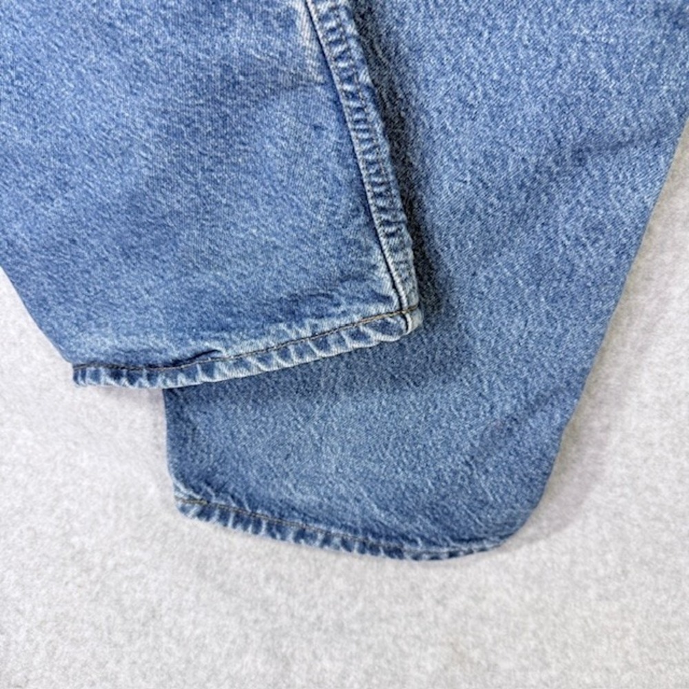 Carhartt Men's Light Wash Denim Jeans Relaxed Fit Size 42x32 - Picture 12 of 13